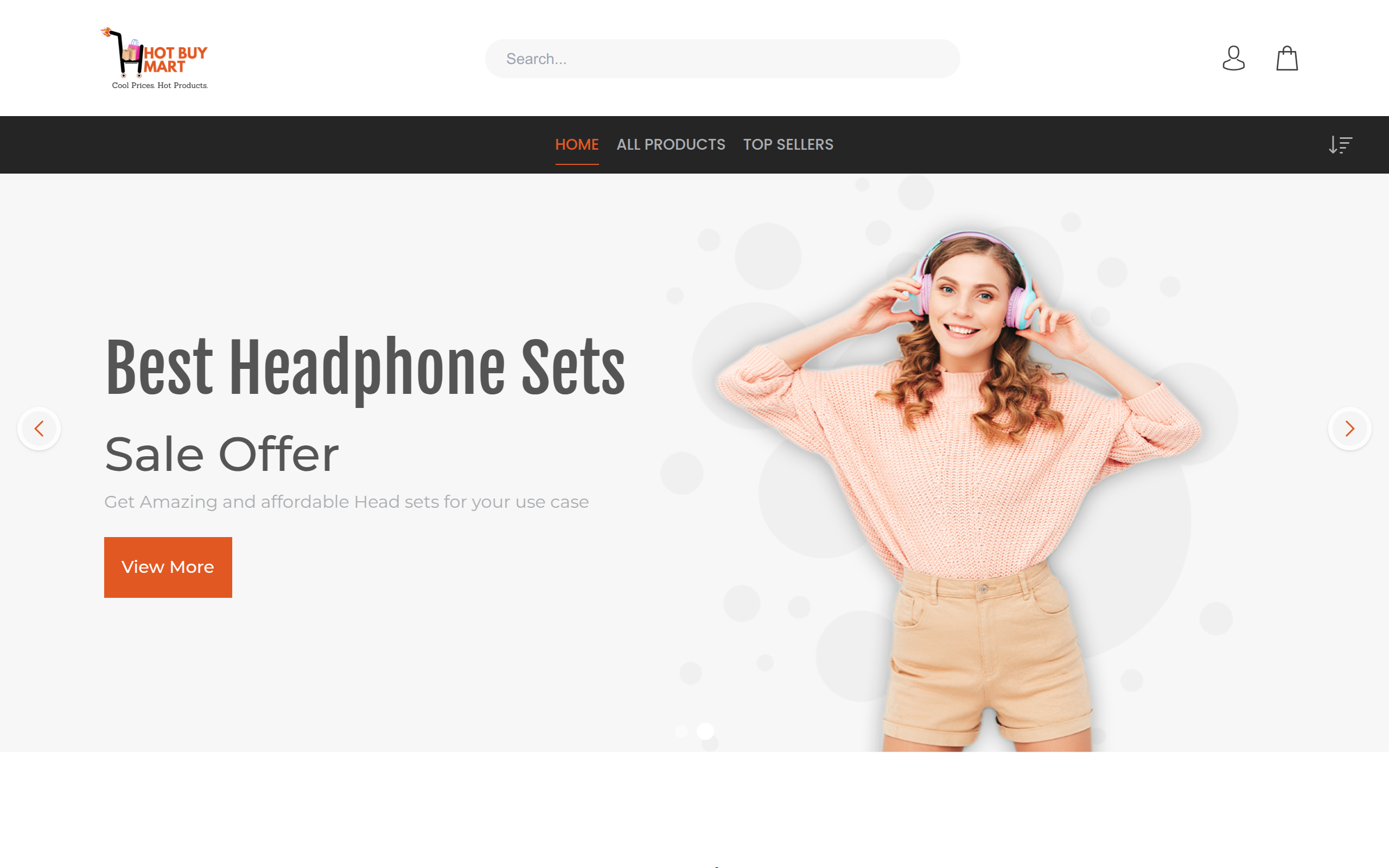 SaaS E-commerce Website SaaS E-commerce Website